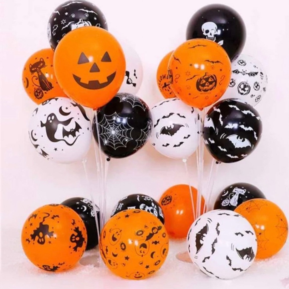 10 pc Halloween Decorations Balloons